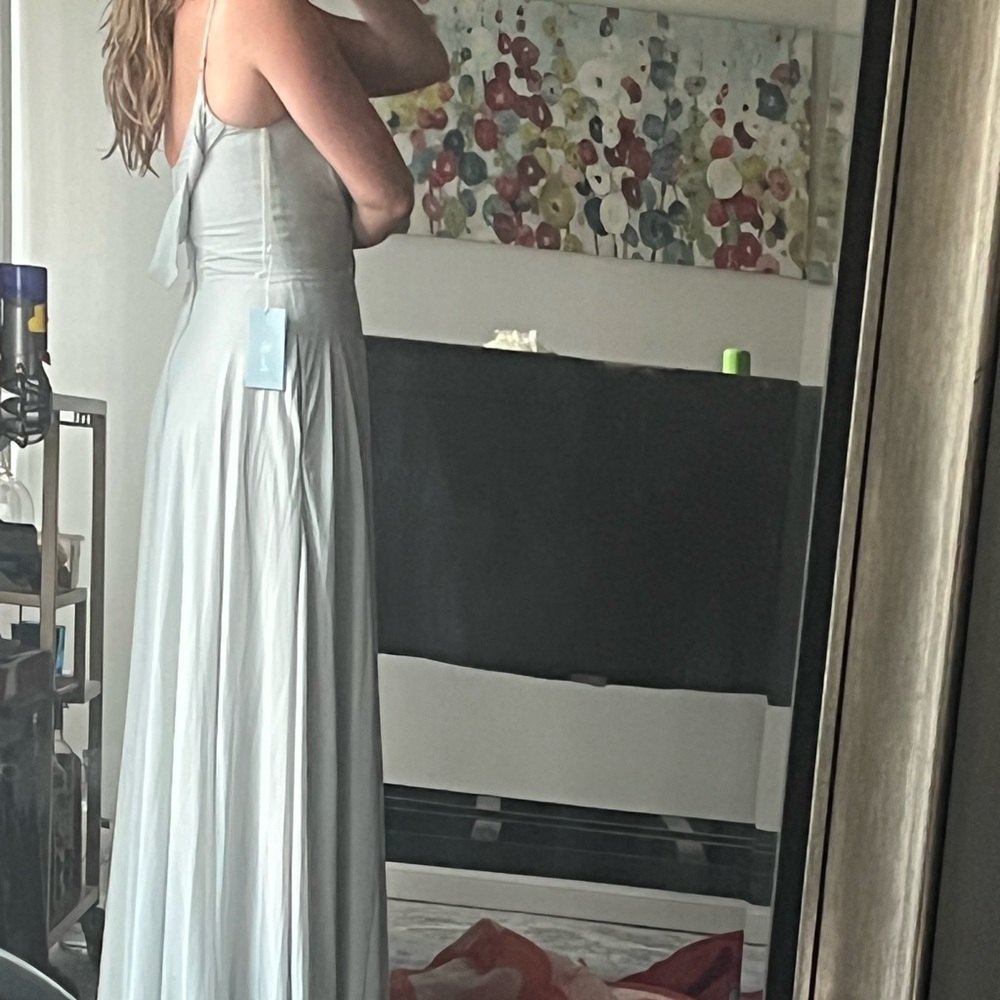 Dear Cleo Chloe pistachio color dress